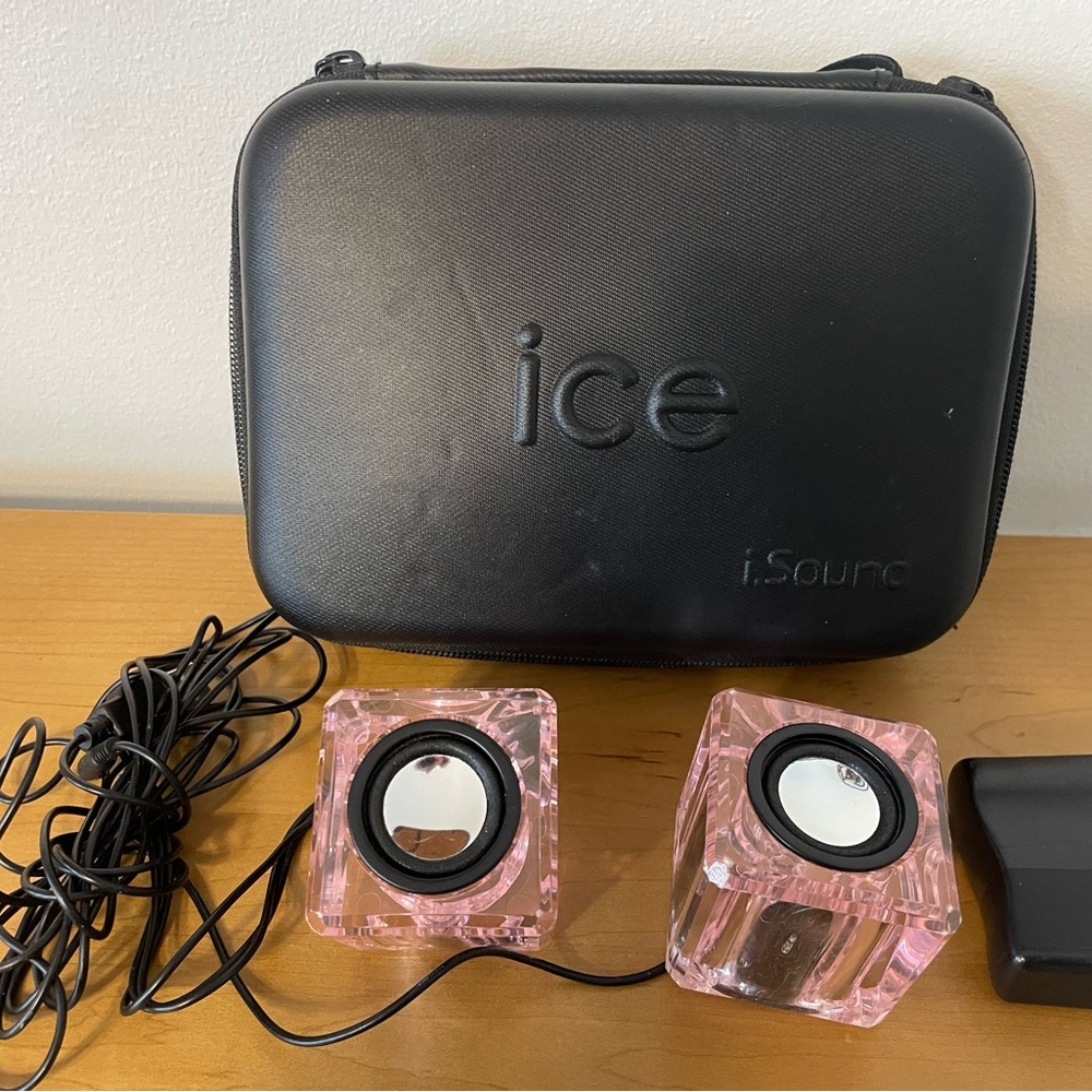 Ice i.sound speakers with case Pink - Picture 3 of 5